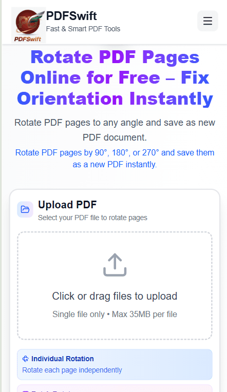 Rotate PDF on Android Without Installing Any App (2026 Guide)