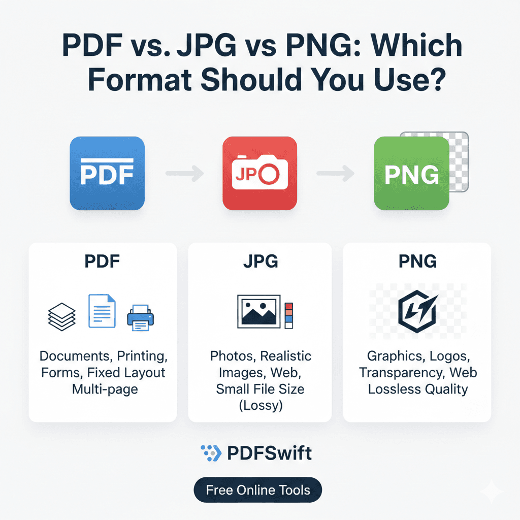 PDF vs JPG vs PNG: Which Format Should You Use and When?